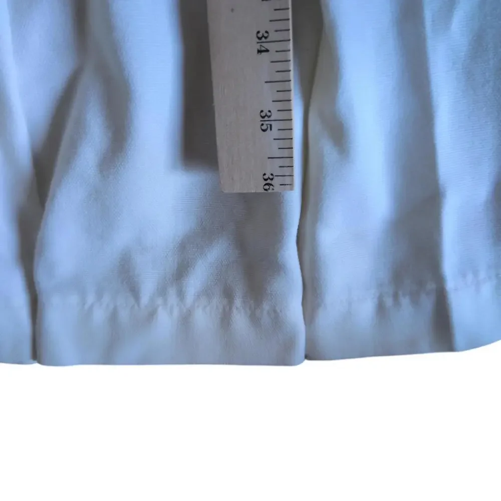 Vintage London Fog Coat Womens 12 White Belted Trench Rain Caribe Cloth‎ 60s